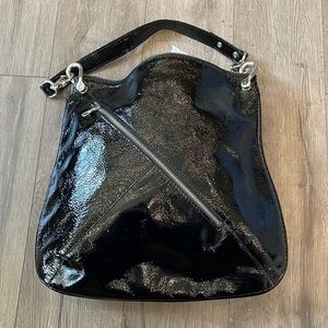 Christopher Kon Metallic Hobo Bag, Leather